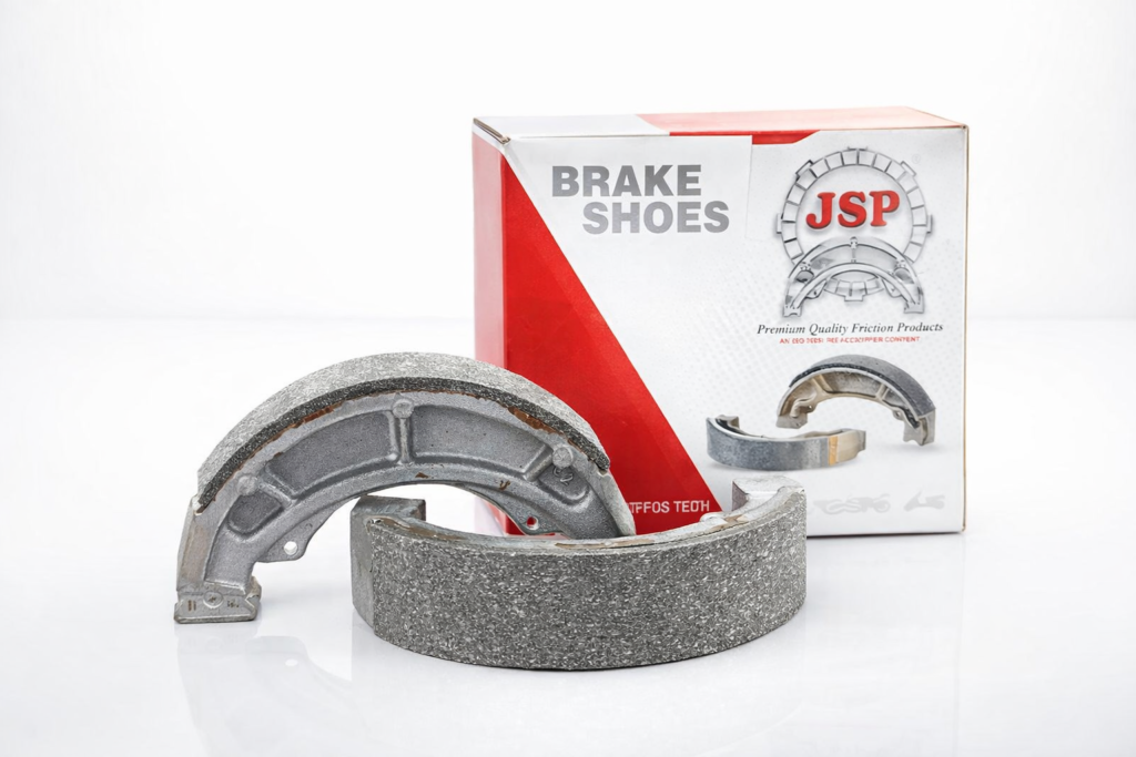 JSP motorcycle brake shoes with brake shoe packaging